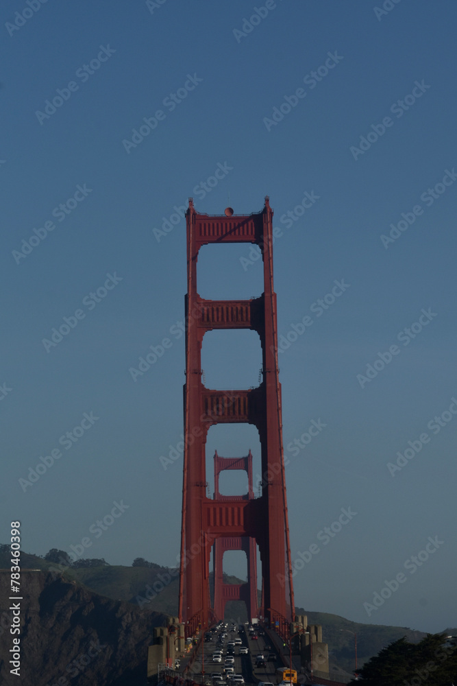 Naklejka premium golden gate bridge