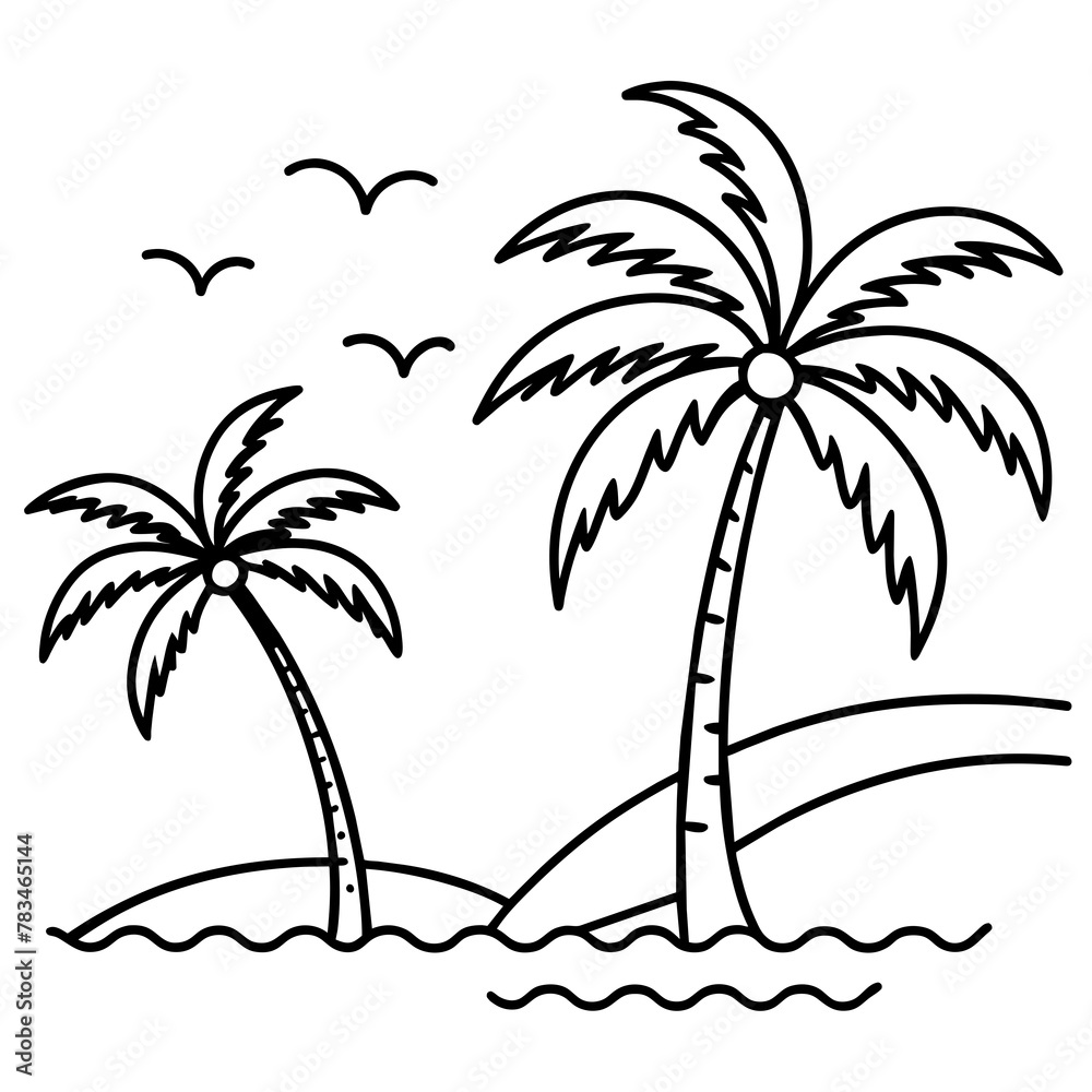 Summer vibes vector illustration.
Summer vibes vector illustration.
