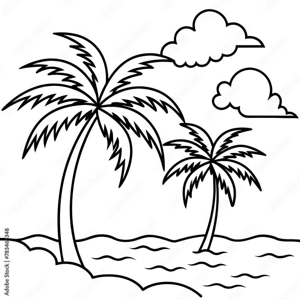 Summer vibes vector illustration.
Summer vibes vector illustration.