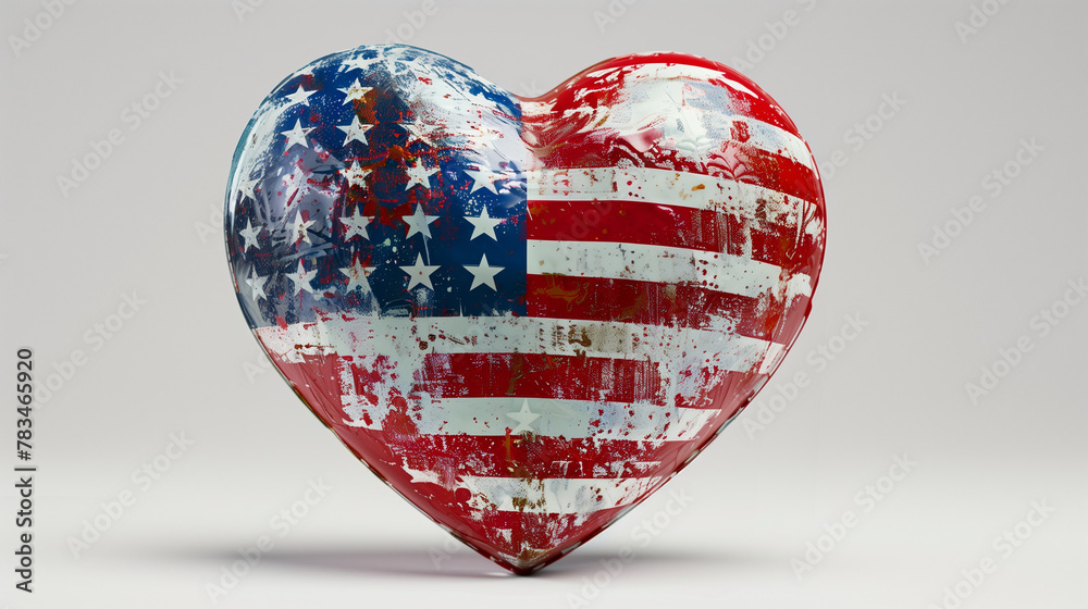 USA heart