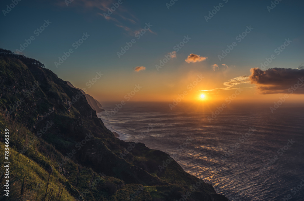 Sunset from Miradouro do Ponta da Ladeira, Madeira