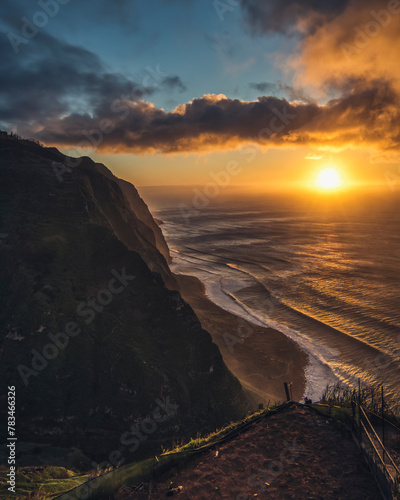 Sunset from Miradouro do Ponta da Ladeira, Madeira