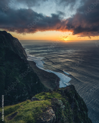 Sunset from Miradouro do Ponta da Ladeira, Madeira