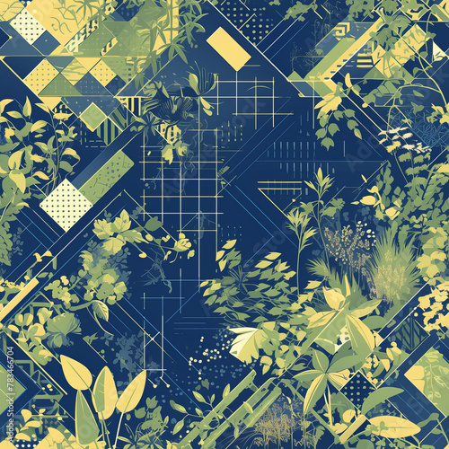 Seamless Outer Space Exploration Pattern