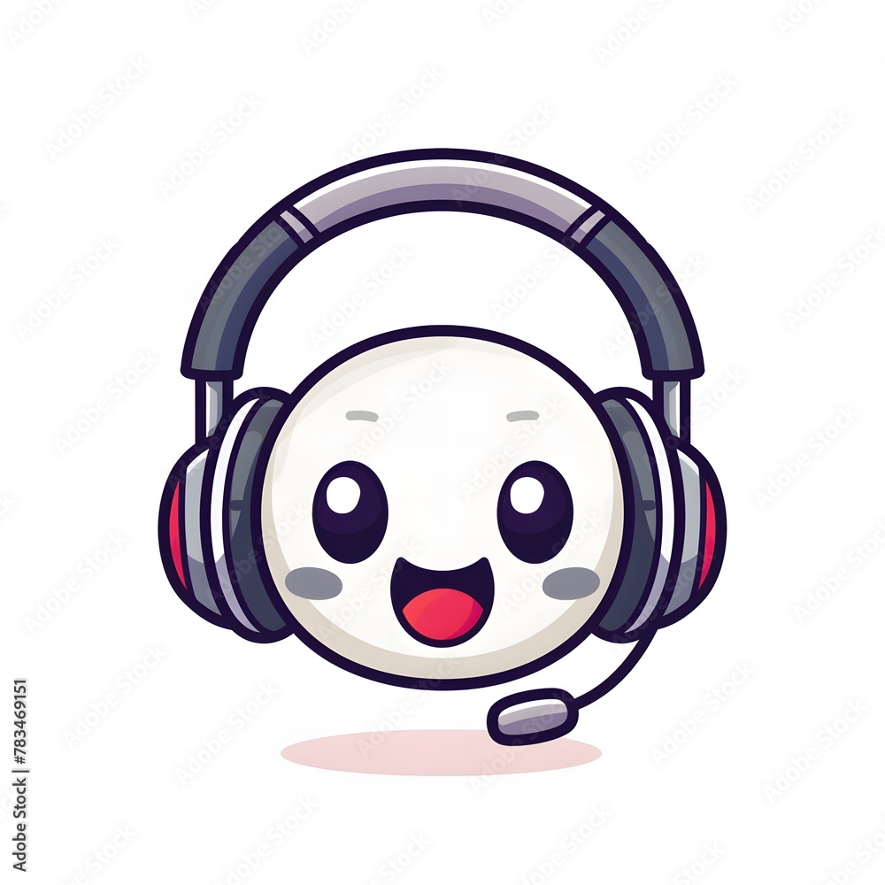 Cute and Happy earphone Character in Simple Cartoon Style
Cute and Happy earphone Character in Simple Cartoon Style