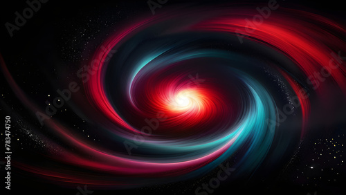 Radiant Red Black Hole Background, Vibrant Scarlet Black Hole Backdrop, Dynamic Crimson Black Hole Scene, Stunning Red Black Hole Illustration(Generative AI)