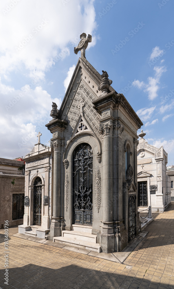 Fototapeta premium Atmospheric phanteon in Cemetery