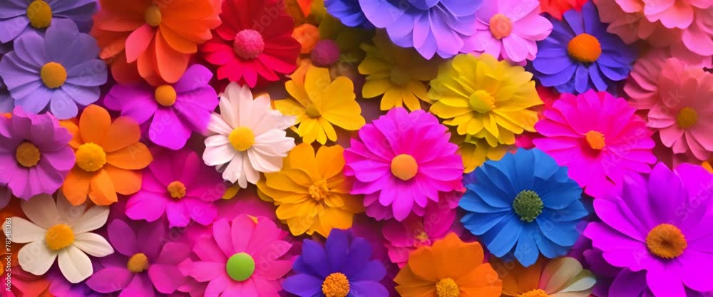 a collection of petals from various kinds of colorful flowers a collection of petals from various kinds of colorful flowers