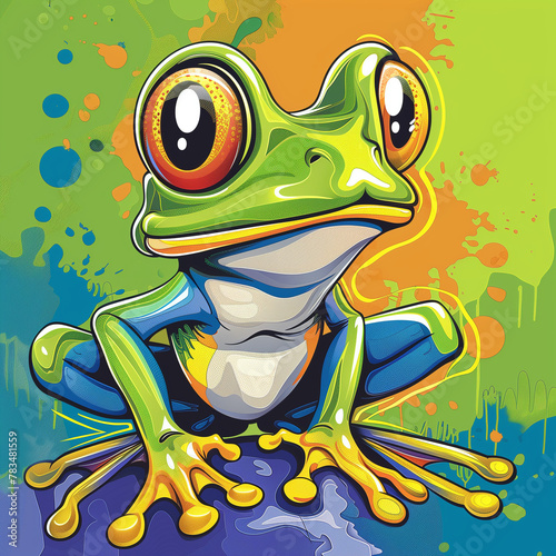 Frog illustration