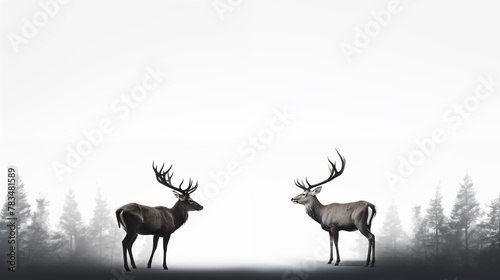 Deer Illustration ~ Created using Generative AI © Roxane Bay