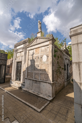 Atmospheric phanteon in Cemetery  photo