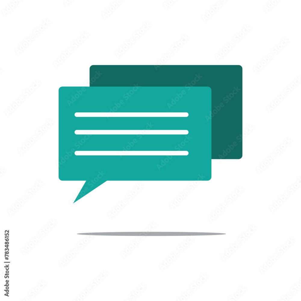 Chat icon vector. the symbol for website Computer and mobile vector. Chat icon vector. the symbol for website Computer and mobile vector.