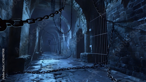 Solitary Confinement Within the Gothic Dungeon:A Prisoner's Haunting Tale of Captivity and Despair photo