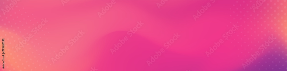 Gradient blurred banner in shades of pink orange. Ideal for web banners, social media posts, or any design project that requires a calming backdrop