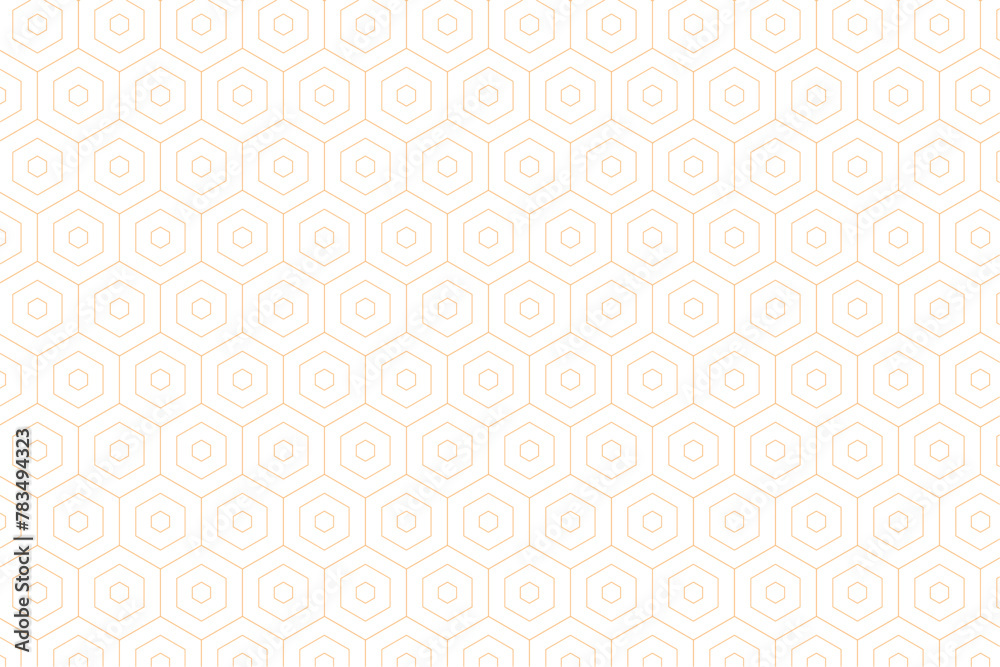 modern and elegant geometric hexagon pattern background