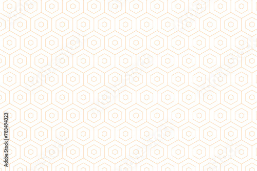 modern and elegant geometric hexagon pattern background