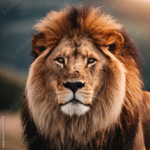 Closeup of Lion