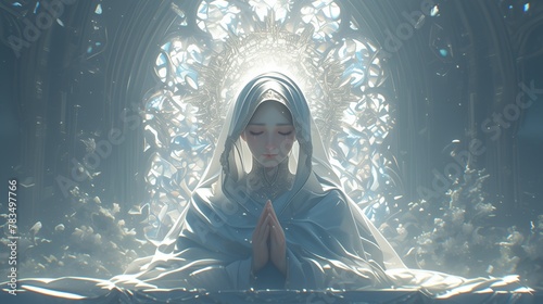 Virgin Mary artwork