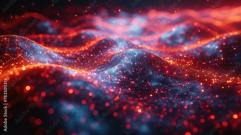 Cyber big data flow. Blockchain data fields. Network line connect stream. Concept of AI technology, digital communication, science research, 3D illustration neural cells. Cyber big data flow. Blockchain data fields. Network line connect stream. Concept of AI technology, digital communication, science research, 3D illustration neural cells.