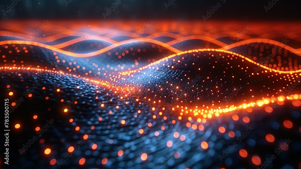 Cyber big data flow. Blockchain data fields. Network line connect stream. Concept of AI technology, digital communication, science research, 3D illustration neural cells. Cyber big data flow. Blockchain data fields. Network line connect stream. Concept of AI technology, digital communication, science research, 3D illustration neural cells.