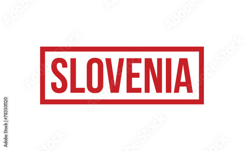 Slovenia Rubber Stamp Seal Vector