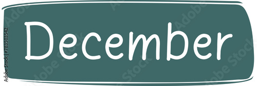  Name of the December month, happy new month,