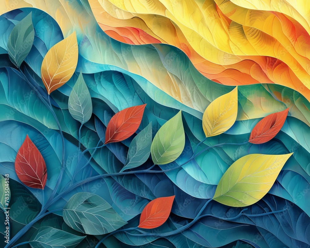 Use patterns inspired by nature to add depth and texture to your artwork, abstract , background Use patterns inspired by nature to add depth and texture to your artwork, abstract , background