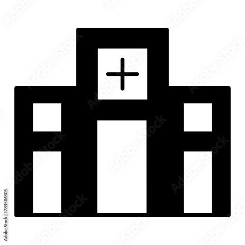 hospital medical icon