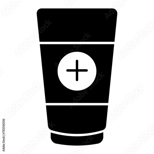 medicine cream medical icon