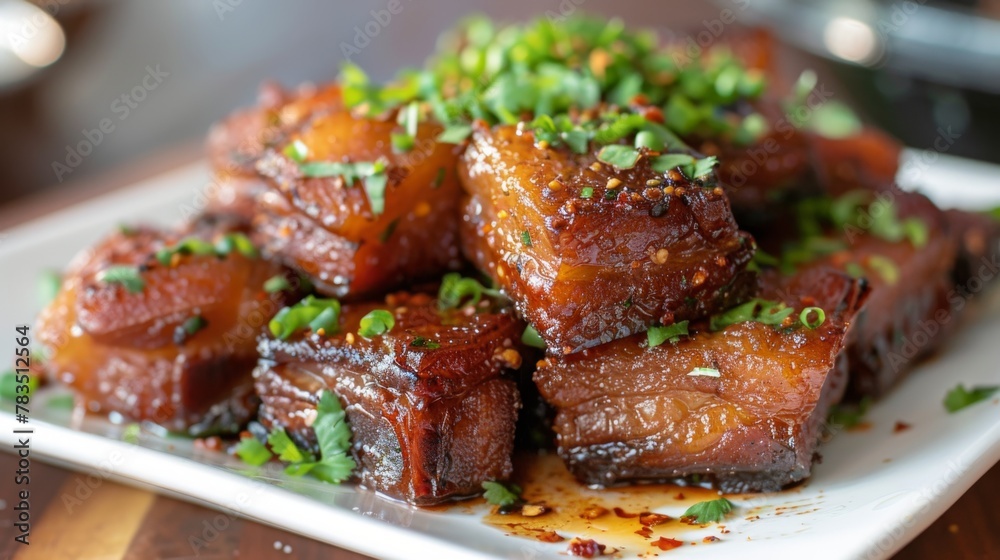 crispy pork belly or deep fried pork crispy pork belly or deep fried pork