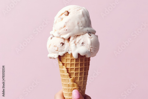 アイス, デザイート, 食べ物, 冷たい, 淡い色, ice cream, desserteat, food, cold, light color photo
