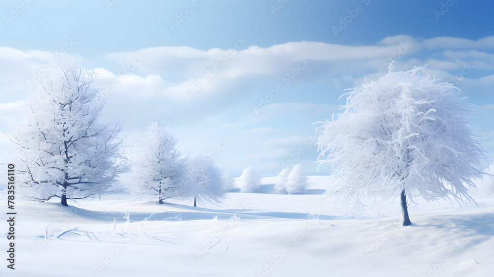 New Year, Christmas Background Image And Wallpaper ,Snowy Mountain Stunning 3d Illustration Of Mountains And Forest 