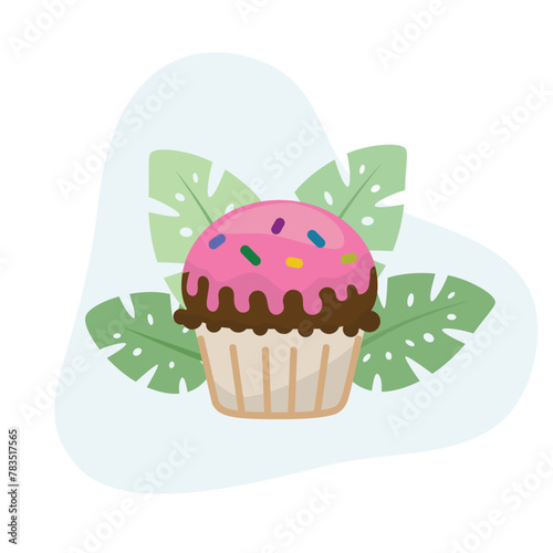 cupcakes, sprinkles, frosting, cute, homemade, muffin, pastry, party, birthday, snack, bakery, delicious, celebration, dessert, sugar, cake, food, sweet, cupcake