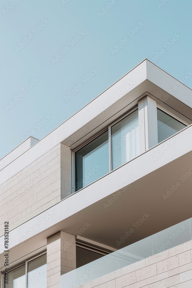 A minimalist representation of a architecture A minimalist representation of a architecture