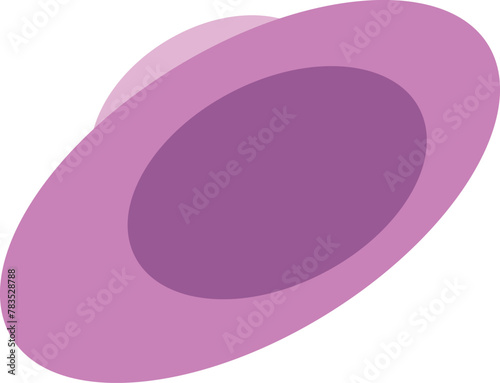 Woman summer hat vector illustration. Girl
beach sun hat flat design icon isolated on
white. Women hat isolated on white
background. straw beach sun hat isolated
on white background.