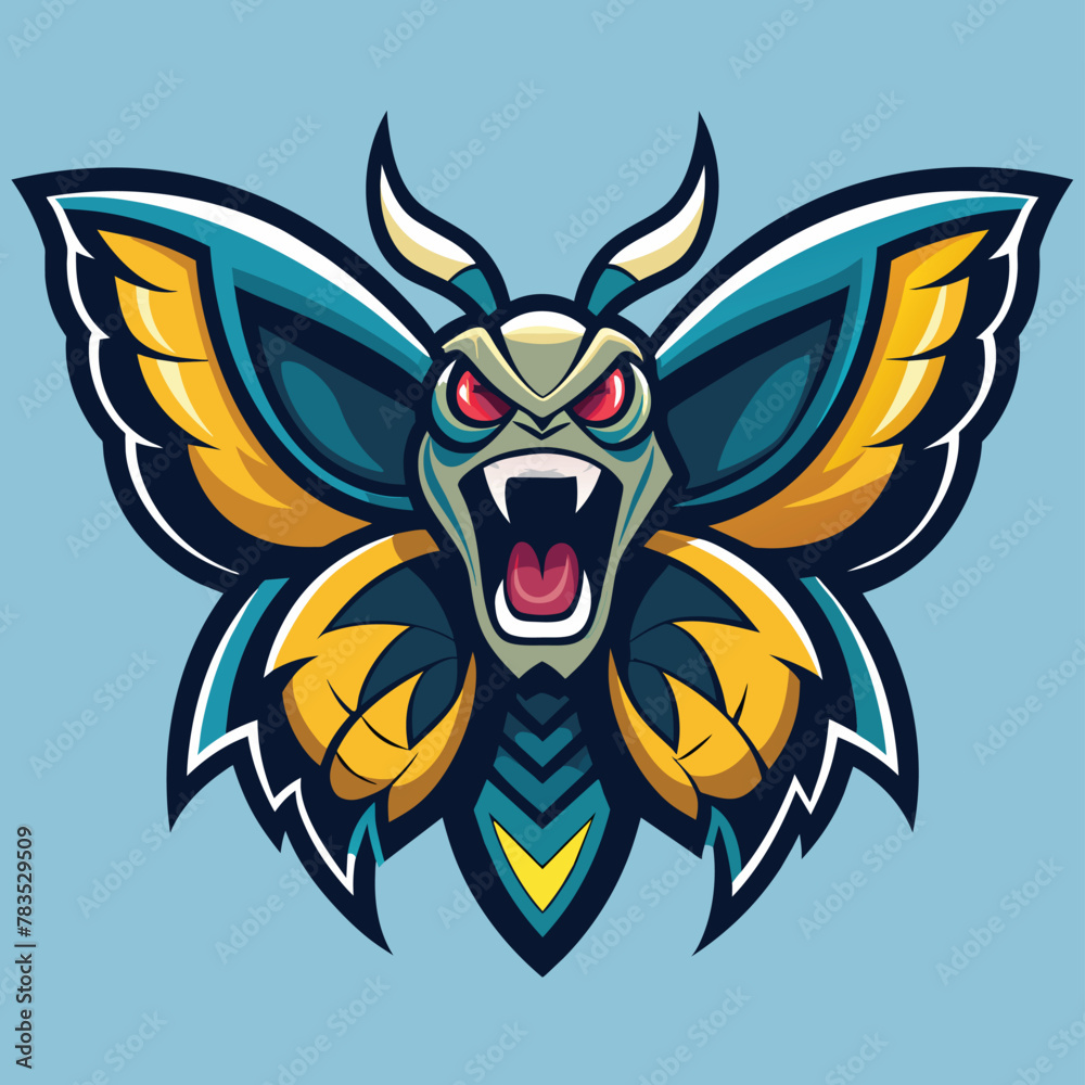 Butterfly Mascot Logo Vector Butterfly Mascot Logo Vector