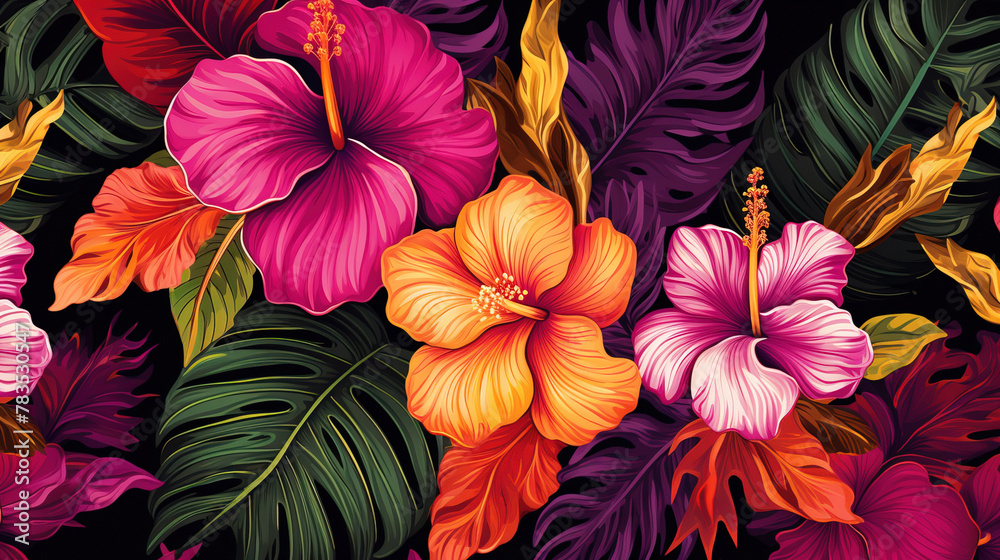 abstract floral background. abstract floral background.