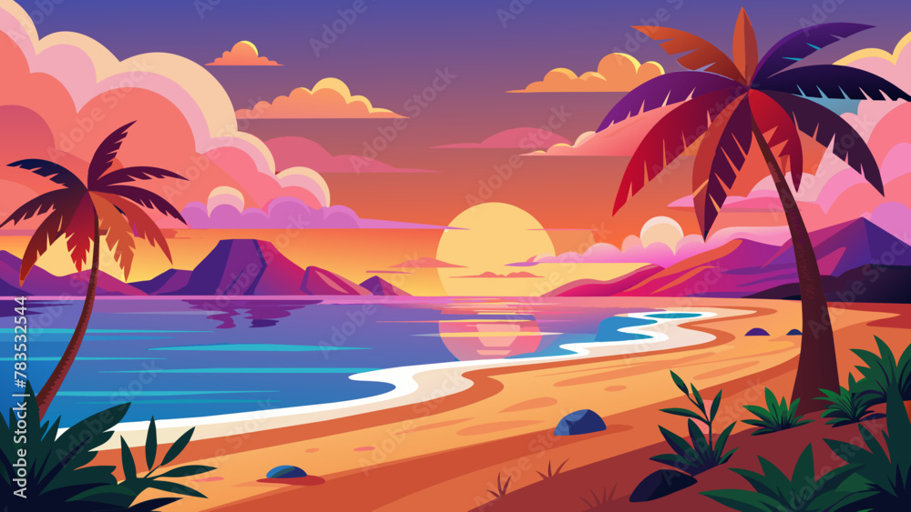 beach-at-sunset