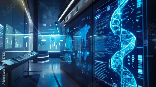 Interactive exhibition on the future of genetic based medical treatment, engaging and educational