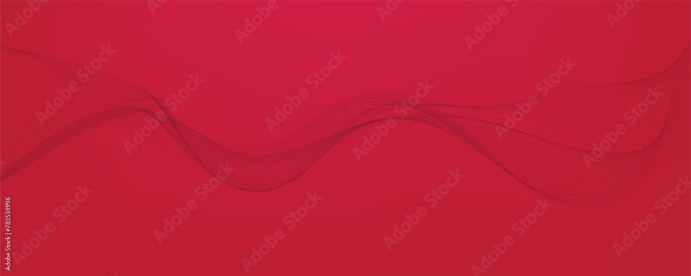Vector abstract red background with dynamic red waves, lines and particles.
Vector abstract red background with dynamic red waves, lines and particles.
