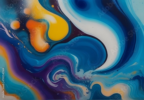 Fluid acrylic painting techniques on glass, creating unique abstract patterns with flowing colors and textures