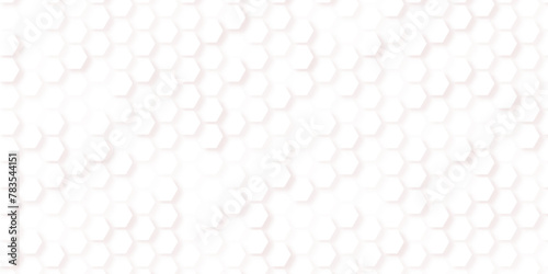 Abstract hexagon background template for banner design element. Hexagon pattern background. Vector illustration.
