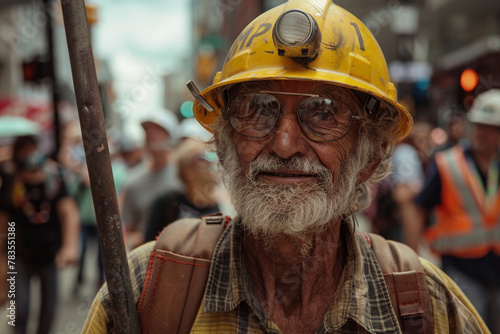 worker in helmet
