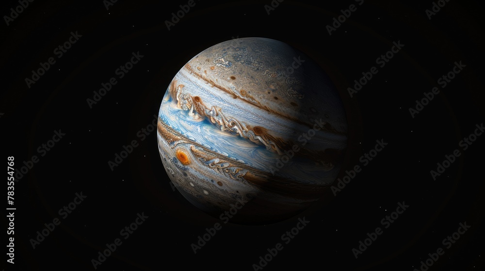 Captivating Computer-Generated Representation of Jupiter's Moon, Io Captivating Computer-Generated Representation of Jupiter's Moon, Io
