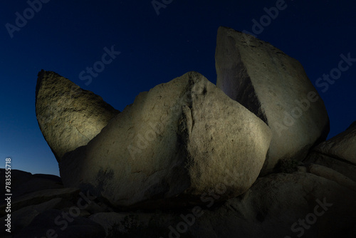 Rock Formations in Joshua Tree National Park photo