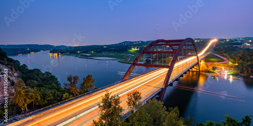 Pennybacker Bridge Overlook Austin Texas photo