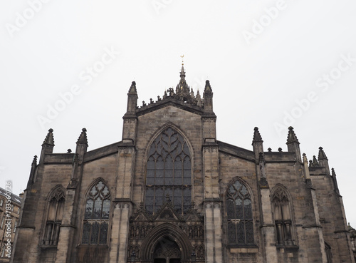 St Giles cathedral in Edinburgh