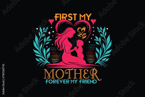 Mom T-shirt | Mother's Day T shirt Design