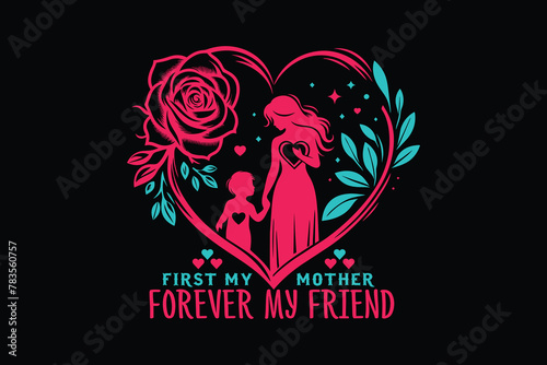 Mom T-shirt | Mother's Day T shirt Design