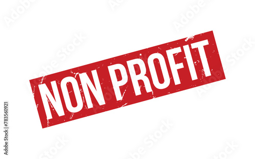 Non Profit Rubber Stamp Seal Vector